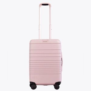 Béis Carry-On Roller Luggage - Atlas Pink **Matte**